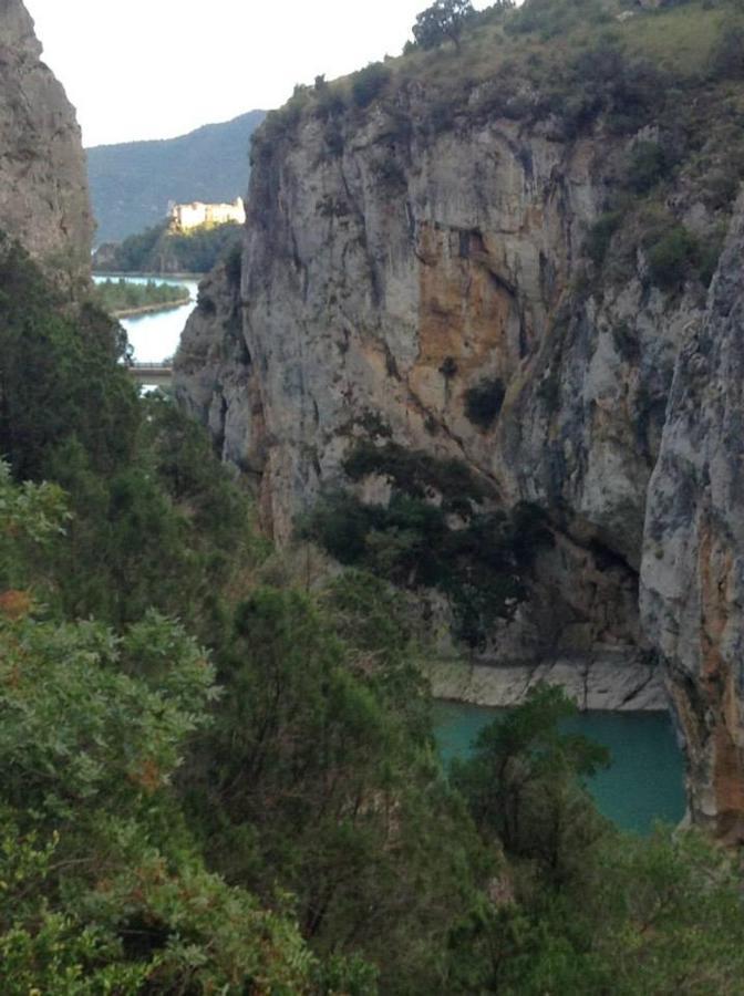 Apartamento Pirineo Aragones Sabiñánigo Dış mekan fotoğraf
